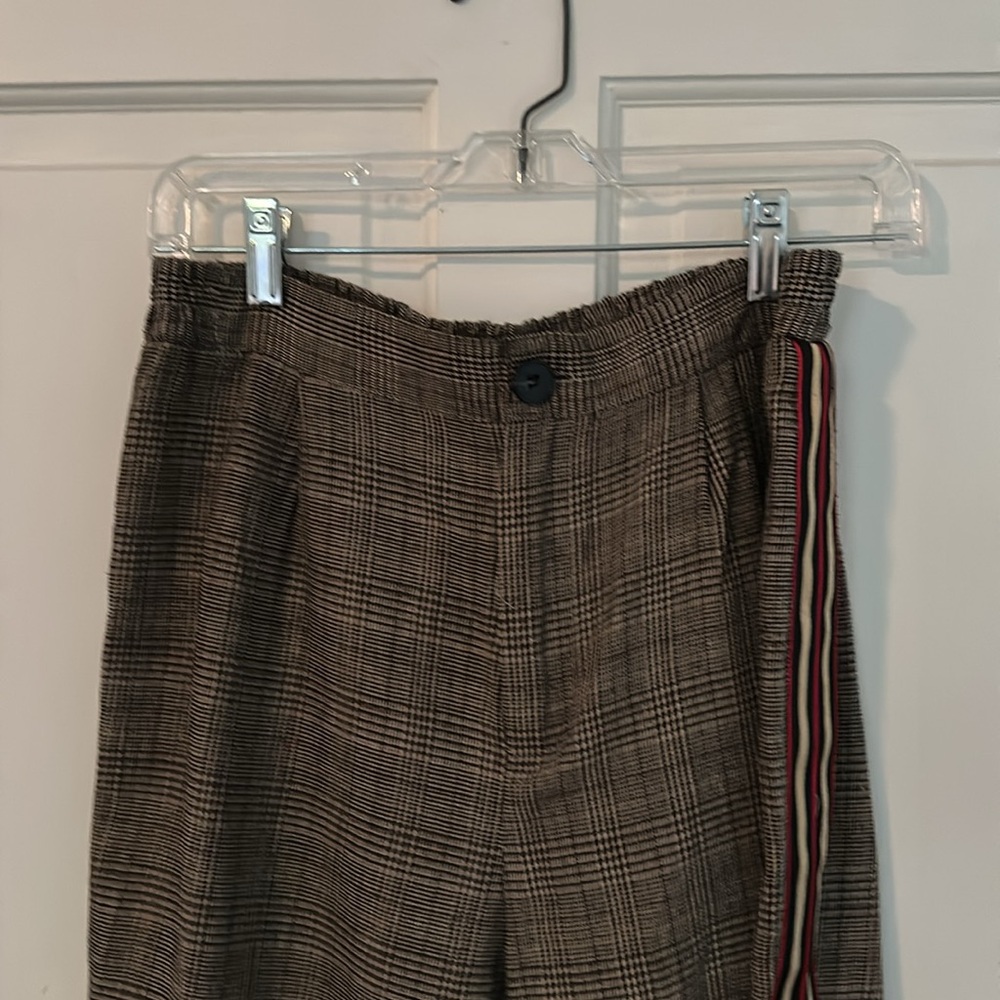 Stelen Need Supply Plaid Trousers Pants Racing Stripe Medium